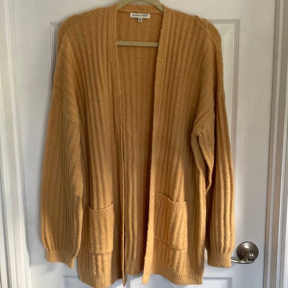 Woven Heart Sweaters - Cardigan